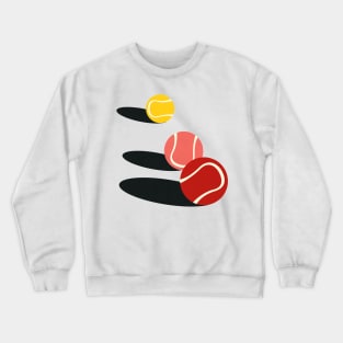 3 Tennis Balls Crewneck Sweatshirt